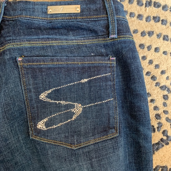 Seven 7 limited edition plus size stretch jeans. Worn‎  about 3x - Picture 6 of 8